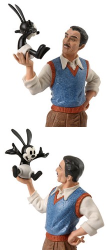 WDCC Disney Classics Walt Disney And Oswald True Originals Porcelain Figurine