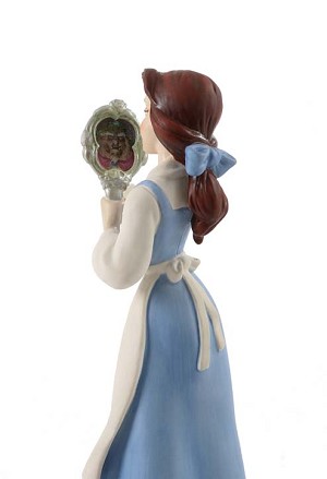 WDCC Disney Classics Beauty And The Beast Belle (with Mirror) He's Really Kind And Gentle He's My Friend Porcelain Figurine