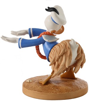 WDCC Disney Classics Hawaiian Holiday Donald Duck Wiki Wiki Waterfowl  Porcelain Figurine