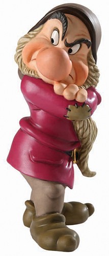 WDCC Disney Classics Snow White Grumpy Cantankerous Curmudgeon Porcelain Figurine