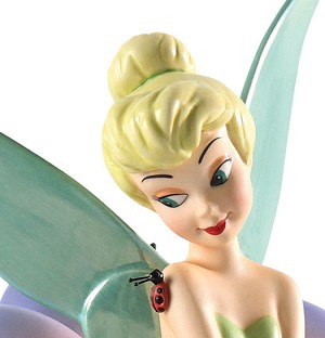 WDCC Disney Classics Peter Pan TinkerBell Enchanting Encounter 2012 Premire Event Porcelain Figurine