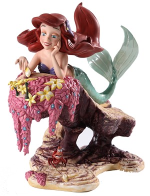 WDCC Disney Classics The Little Mermaid Ariel and Sebastian He Loves Me, He Loves Me Not  