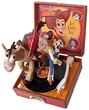 WDCC Disney Classics Toy Story 2 Jessie Bullseye And Plaque Porcelain Figurine