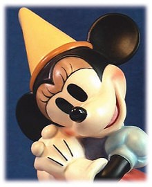 WDCC Disney Classics Brave Little Taylor Minnie Mouse Princess Minnie 