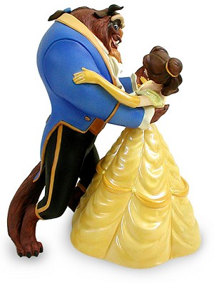 WDCC Disney Classics Beauty And The Beast Belle And Beast Tale As Old As Time 