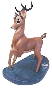 WDCC Disney Classics Bambi Weak In The Knees Porcelain Figurine