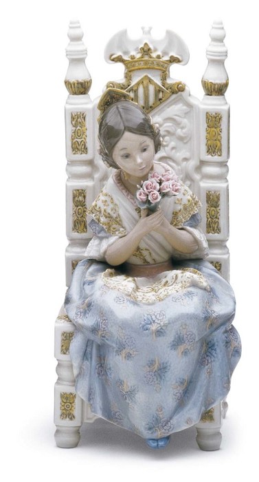 Lladro Second Thoughts Porcelain Figurine