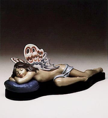 Lladro Sleeping Nymph Porcelain Figurine