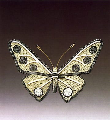 Lladro Great Butterfly #13 Porcelain Figurine