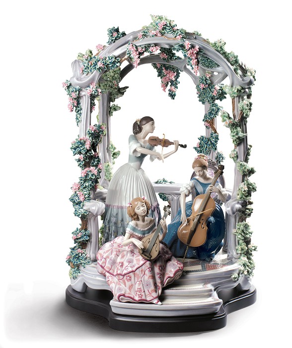 Lladro Summertime Symphony Porcelain Figurine