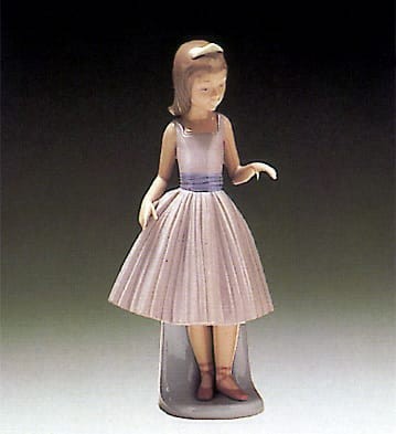 Lladro A Dancing Partner Porcelain Figurine