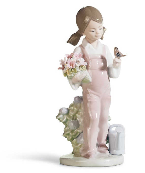 Lladro Spring 5217 Porcelain Figurine