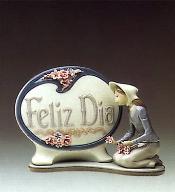 Lladro Feliz Dia (Happy Day) Porcelain Figurine