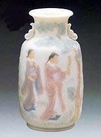 Lladro Vase - Decorated Porcelain Figurine