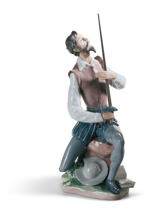 Lladro Oration Quixote Porcelain Figurine