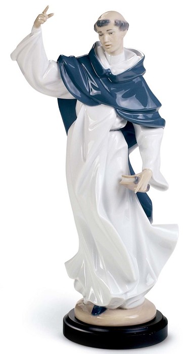 Lladro St Vincent Ferrer Porcelain Figurine
