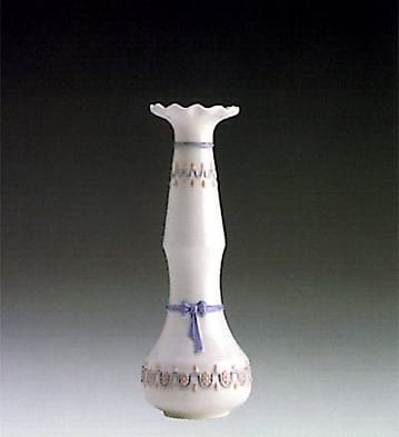 Lladro Candleholder Porcelain Figurine