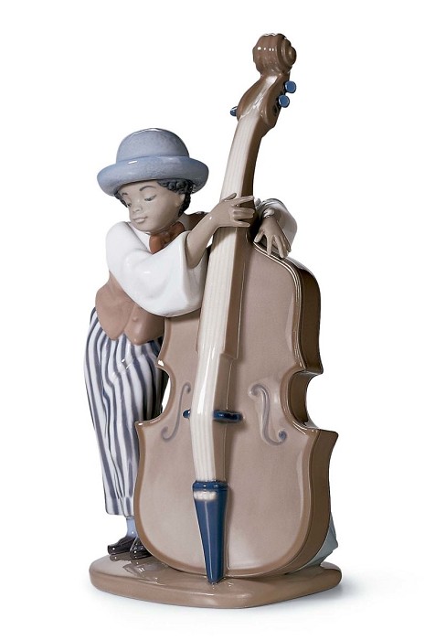 Lladro Black Legacy JAZZ BASS  