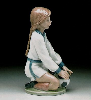 Lladro Team Player Porcelain Figurine