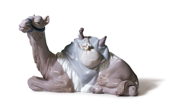 Lladro Camel Porcelain Figurine