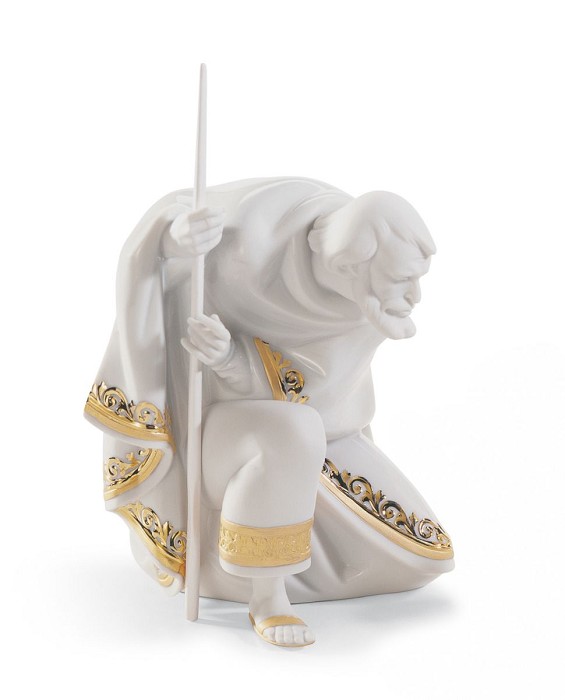 Lladro SAINT JOSEPH (RE-DECO) Porcelain Figurine