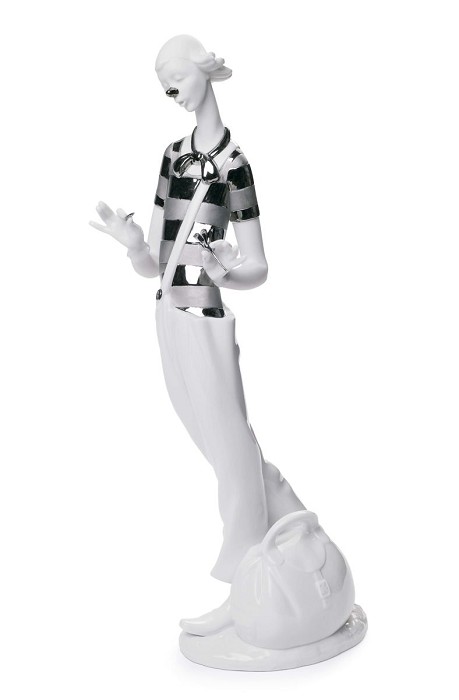 Lladro Clown In Love (Re-Deco) Porcelain Figurine