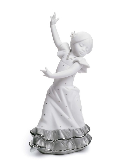 Lladro Lolita (Re-Deco Platinum) Porcelain Figurine