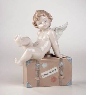 Lladro Travel the World of Lladro Beverly Hills  Porcelain Figurine