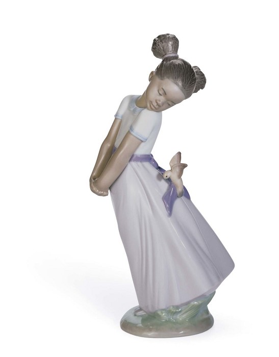 Lladro Black Legacy PRETTY BIRD!  