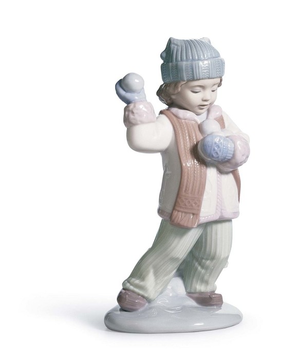 Lladro I'll Get You Porcelain Figurine