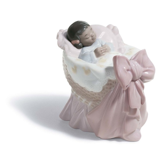 Lladro Black Legacy A NEW TREASURE (GIRL) Porcelain Figurine