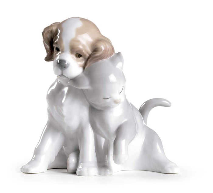 Lladro Against All Odds Porcelain Figurine