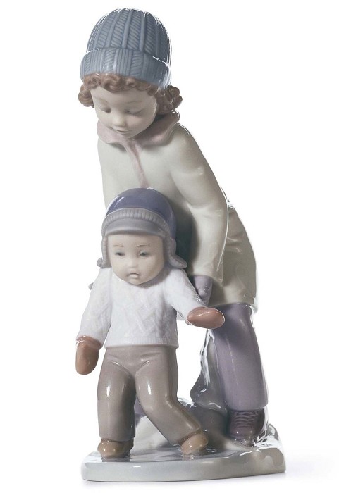 Lladro You Can Do It! Porcelain Figurine