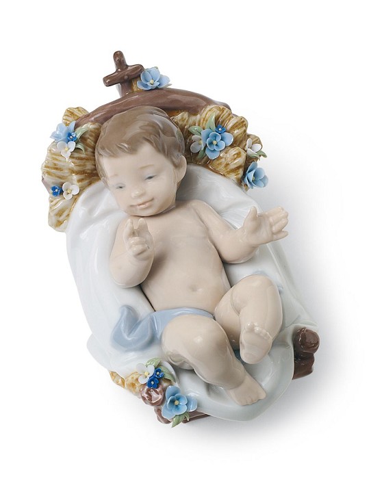 Lladro Infant Jesus 01008347 Porcelain Figurine