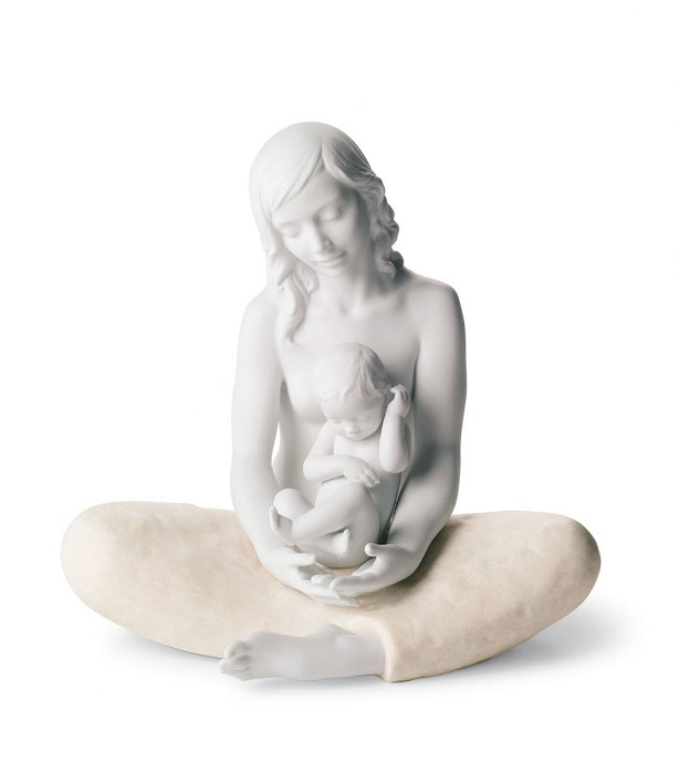 Lladro THE MOTHER  Porcelain Figurine