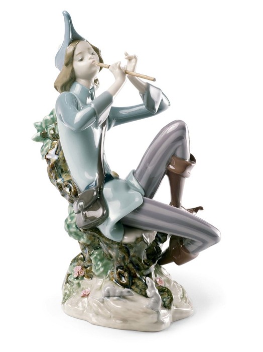 Lladro The Pied Piper of Hamelin Porcelain Figurine