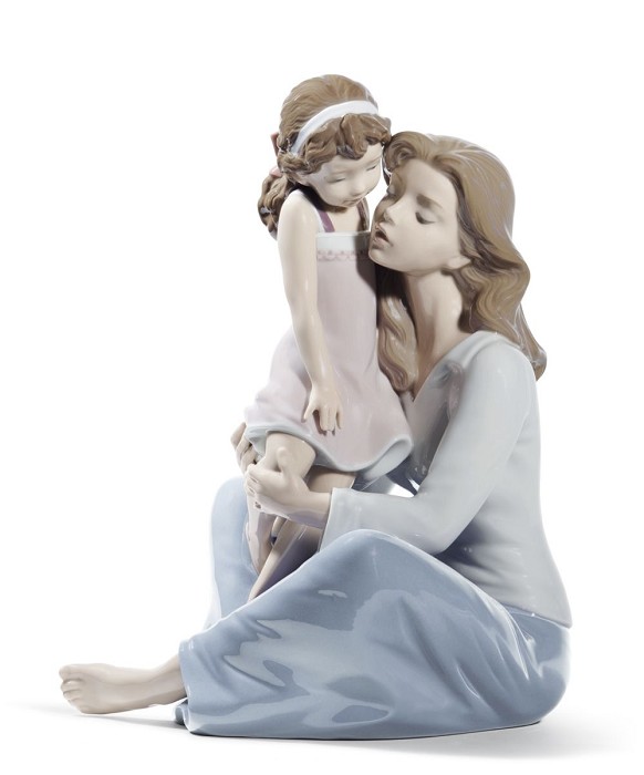 Lladro Mommy's Little Girl Porcelain Figurine