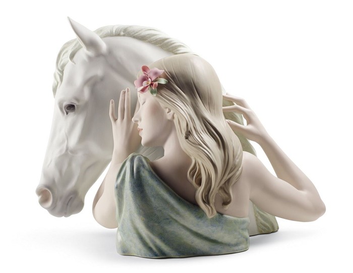 Lladro A TRUE FRIEND Porcelain Figurine