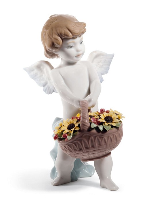 Lladro Heaven's Harvest Porcelain Figurine