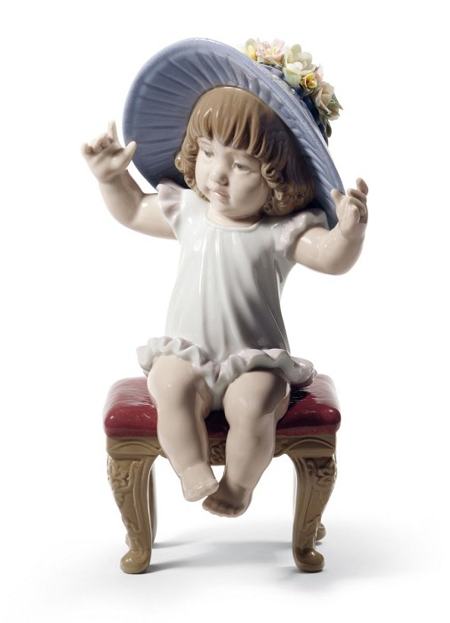 Lladro Dress up Time Porcelain Figurine