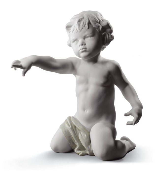 Lladro DISCOVERING THE WORLD Porcelain Figurine