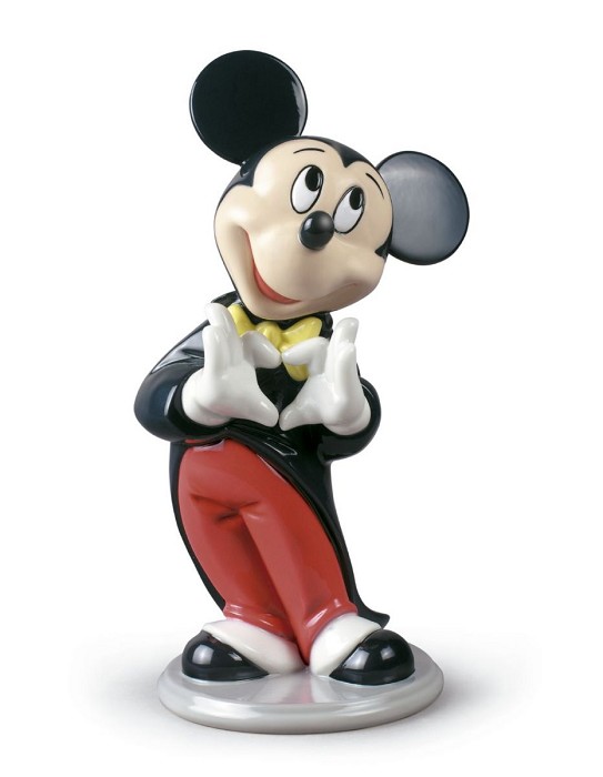 Lladro MICKEY MOUSE Porcelain Figurine