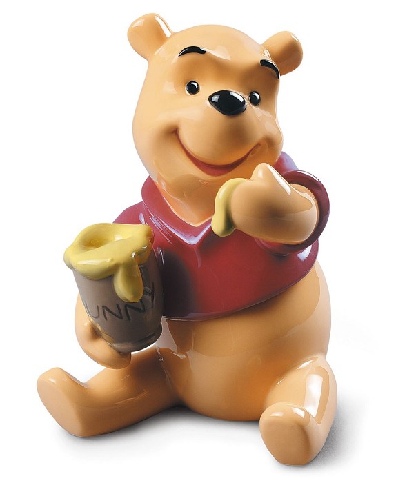 Lladro Winnie the Pooh Figurine Porcelain Figurine