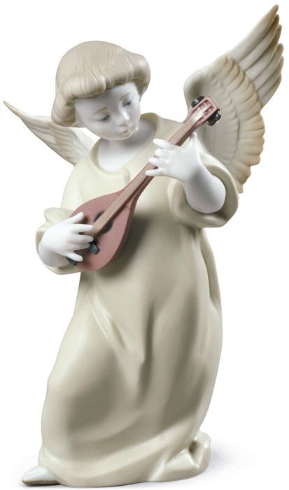 Lladro Heavenly Strings Porcelain Figurine