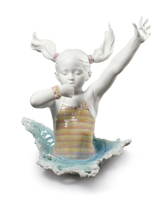 Lladro There I Go! Porcelain Figurine