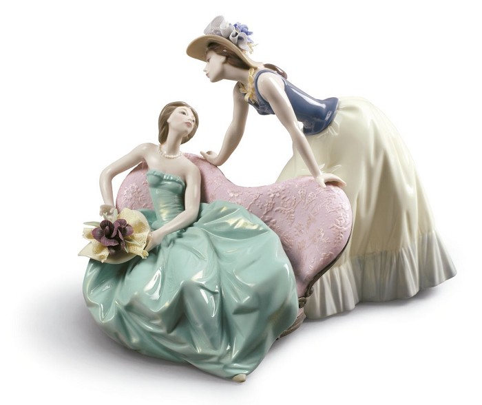Lladro How Is The Party Going? Porcelain Figurine