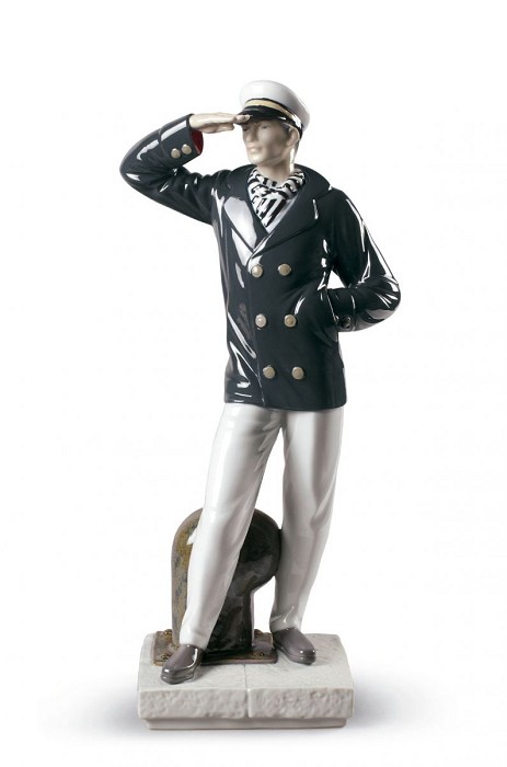 Lladro Searching New Horizons Porcelain Figurine