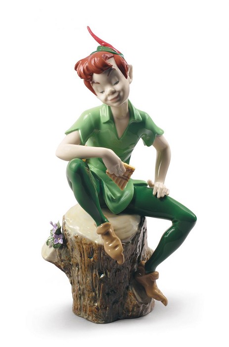 Lladro Peter Pan Porcelain Figurine