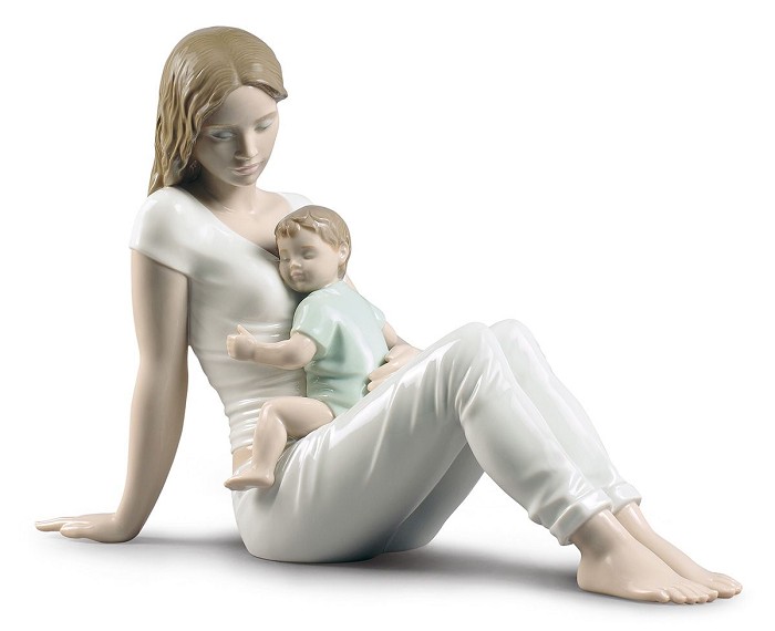 Lladro A mother's love Porcelain Figurine