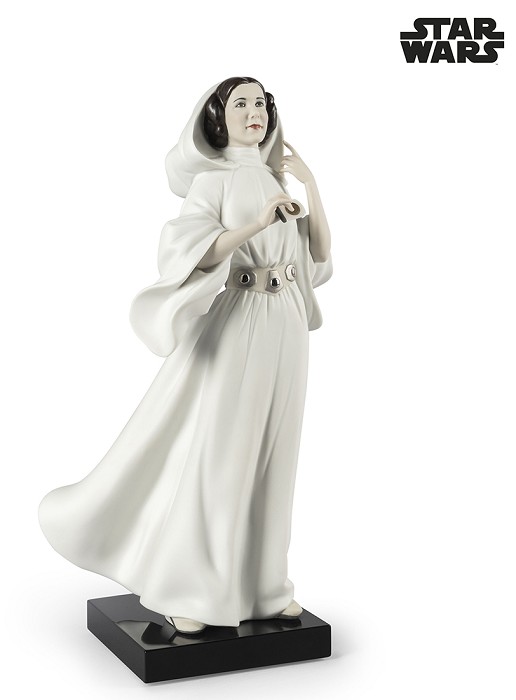 Lladro Princess Leia's New Hope From The Movie Star Wars 